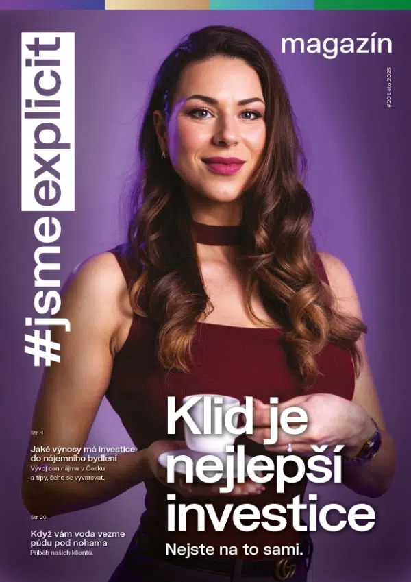 Titulní stránka magazítu Jsme Explicit