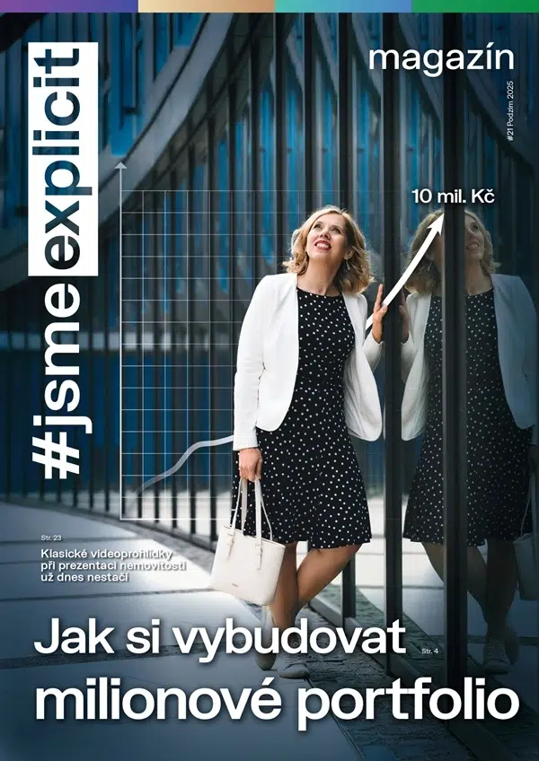 Titulní stránka magazítu Jsme Explicit