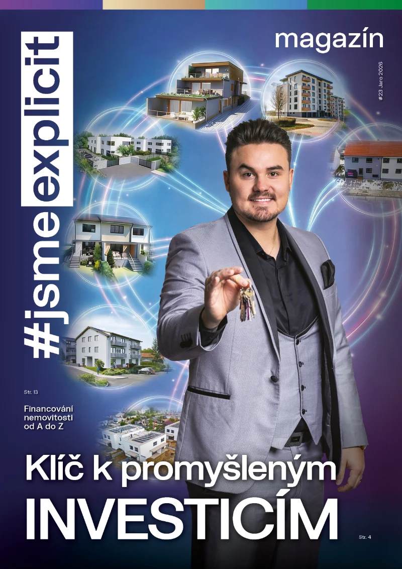 Titulní stránka magazítu Jsme Explicit